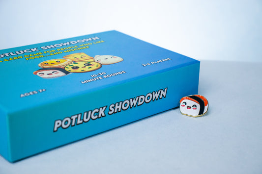 Potluck Showdown Classic (1 Game Unit + Enamel Pin)