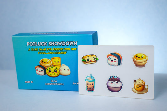 Potluck Showdown Classic (1 Game Unit + Sticker Sheet)