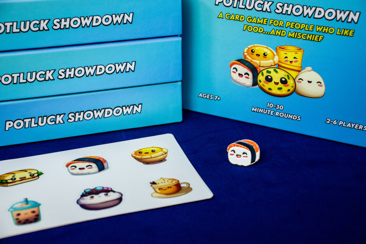 Secret Menu (5 Game Units + Sticker Sheet + Enamel Pin) 25% OFF