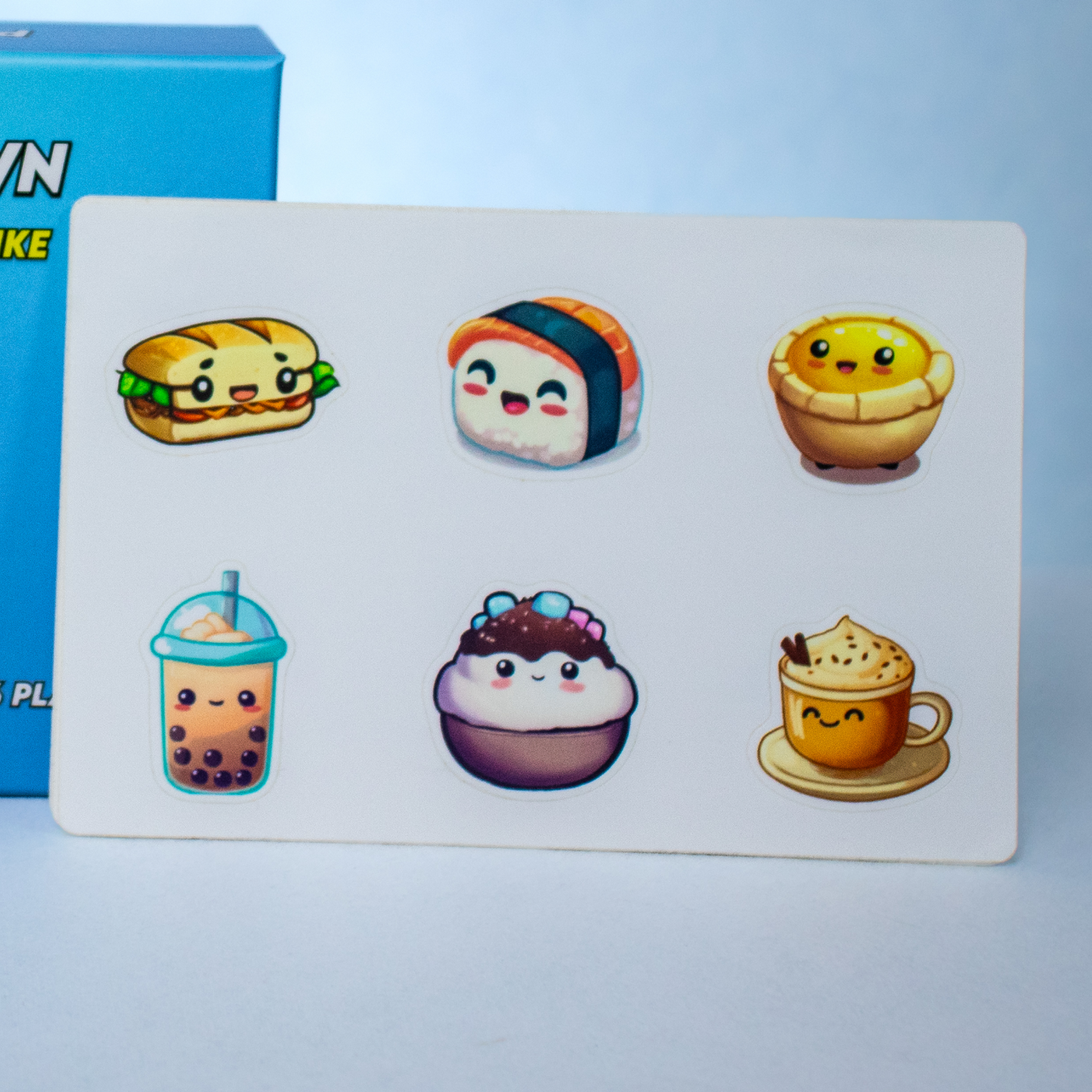 Potluck Showdown Game Sticker Sheet